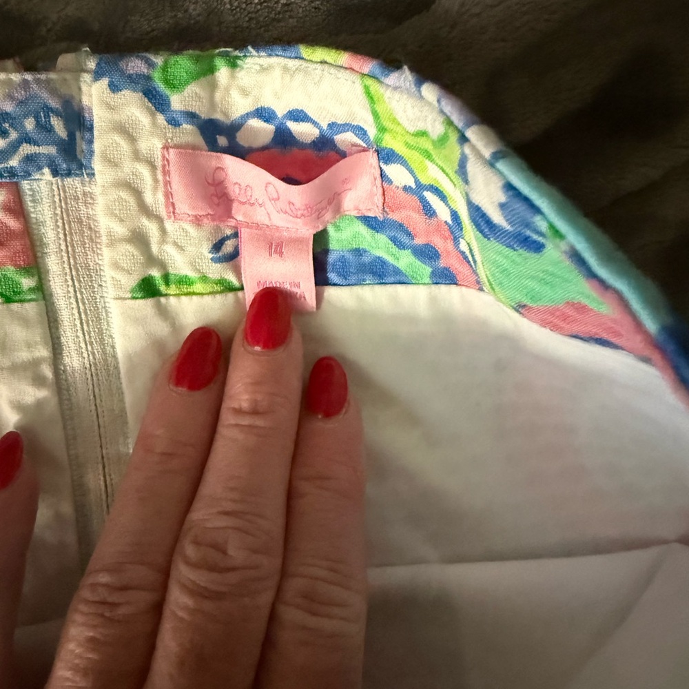Lilly Pulitzer Marigold Skort Conch Republic Size 14 Brand New w/ Tags - Picture 11 of 16